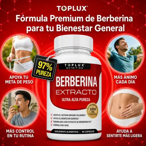 TOPLUX NUTRITION BERBERINE EXTRACT
