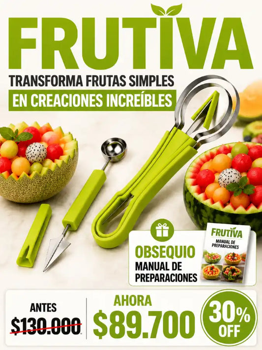 KIT PICADOR Y CORTADOR DE FRUTA